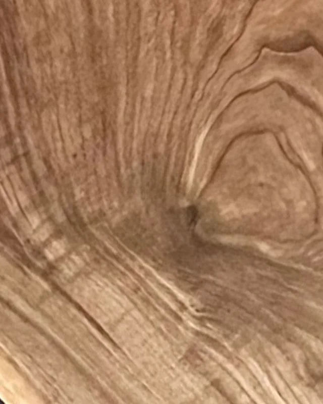 A close view of one of my tables finished in hard wax.