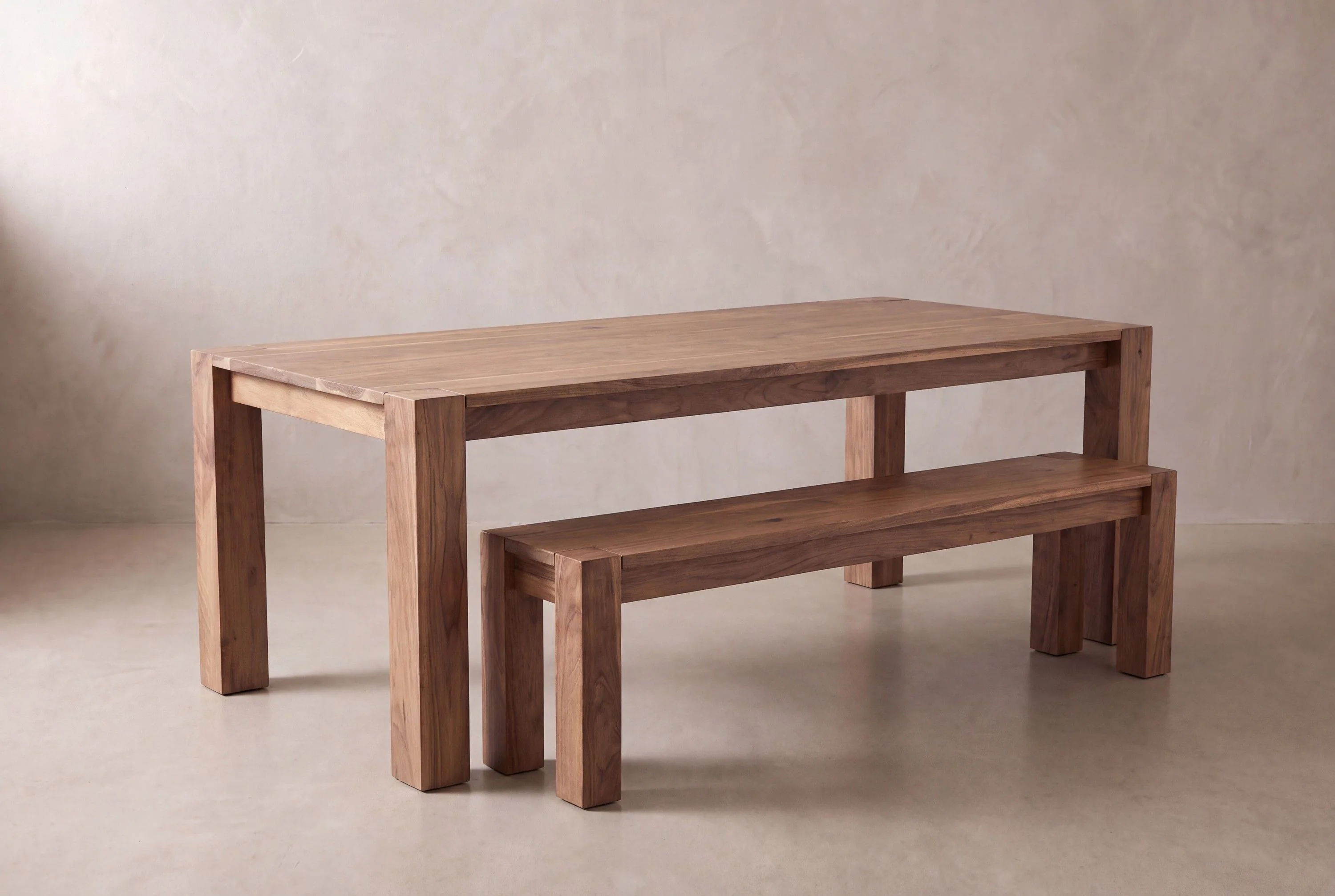 The Walnut: a studio rendering of the collection's lead piece.