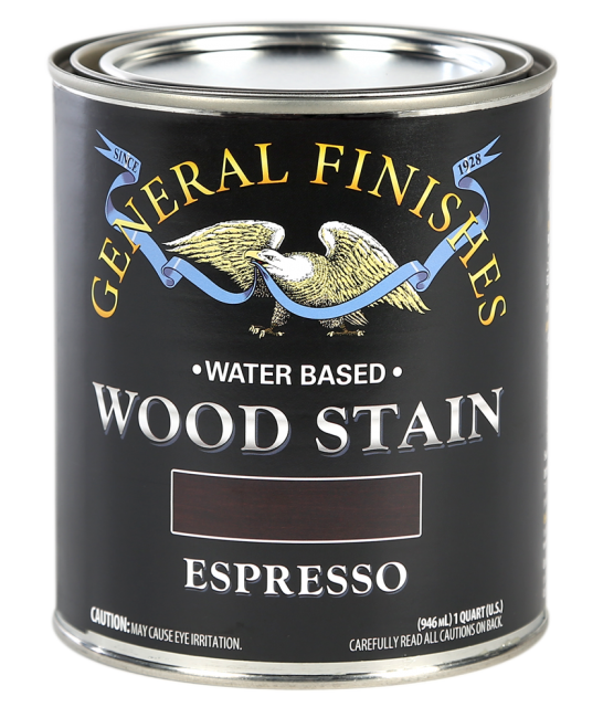 General Finishes Water Based Wood Stain Espresso